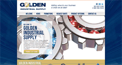 Desktop Screenshot of goldenindustrial.com